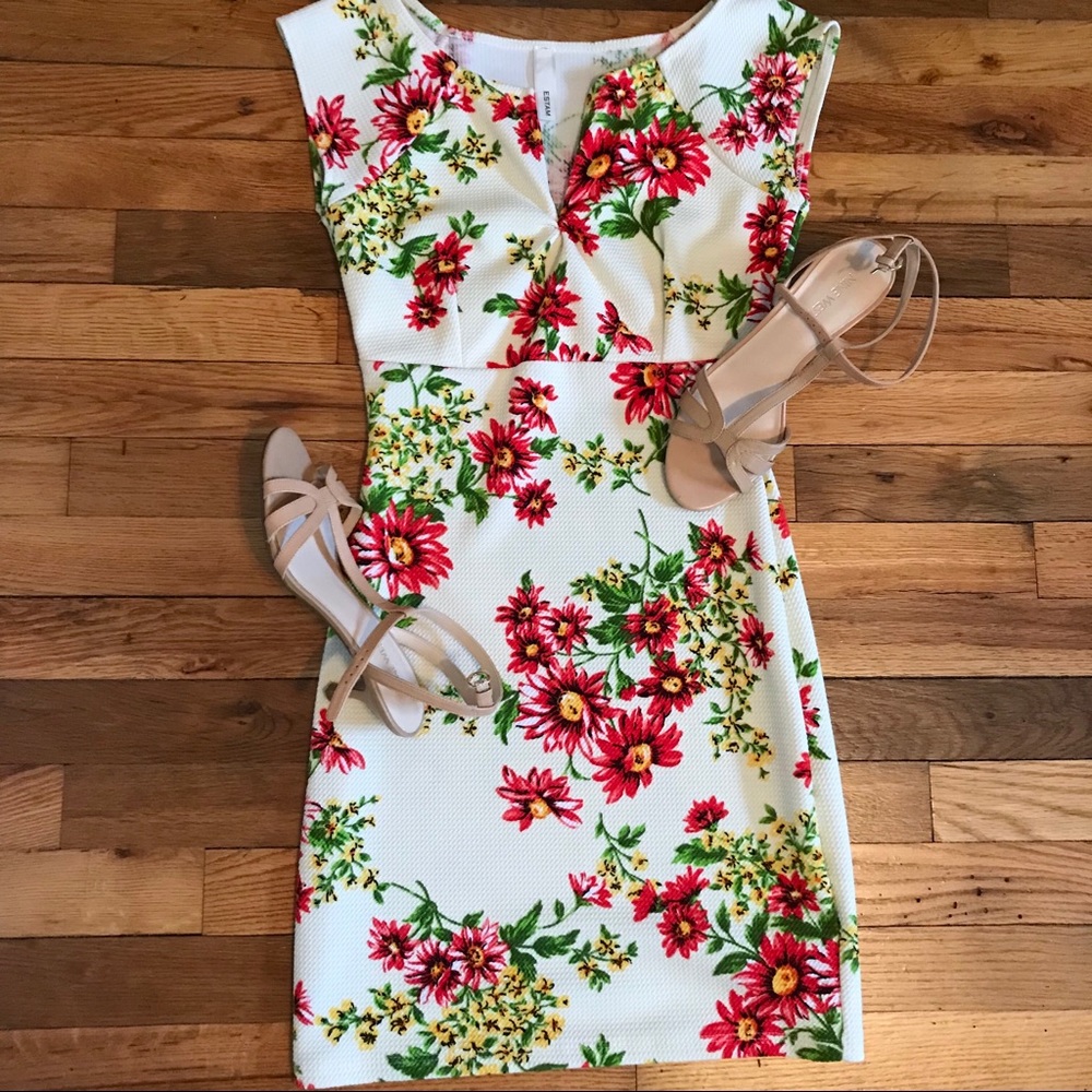 Floral Bodycon Dress